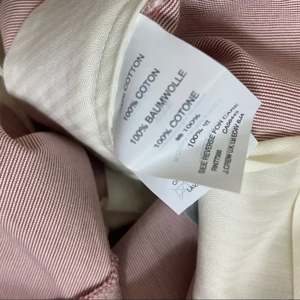 NWT J. Crew | Fine Striped Shorts Sz 32